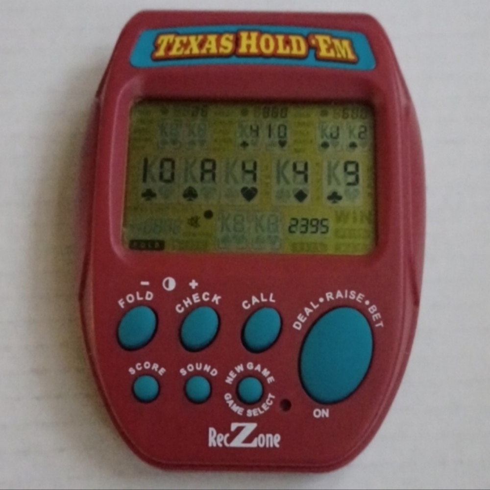 4/$60 Texas Hold'Em Handheld Game